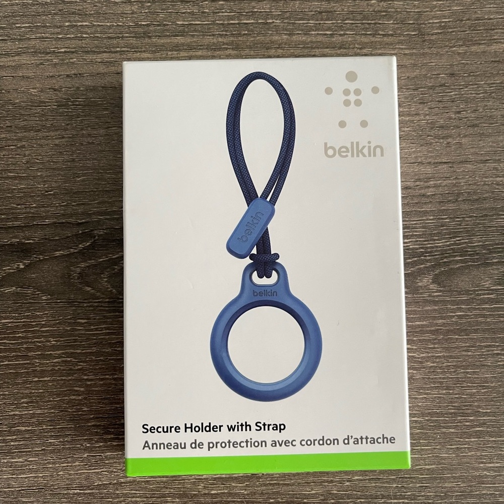 NWT Belkin Secure Holder With Strap - Apple AirTag